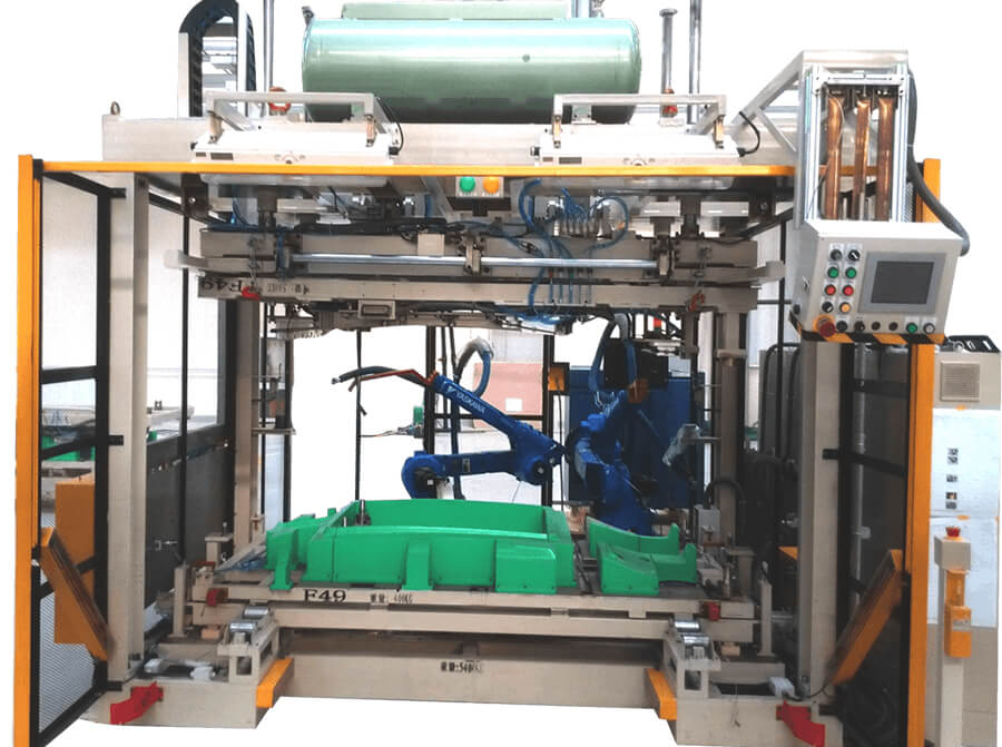 六軸機(jī)器人汽車(chē)噴膠壓著機(jī)